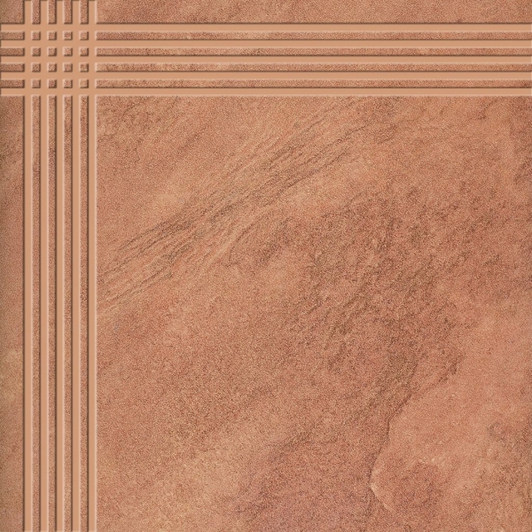 StarGres BOLIWIA Czerwona sarok lépcsőlap 33,3×33,3